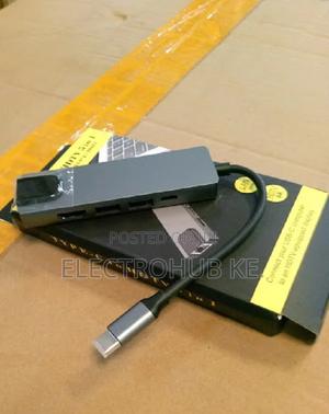 Type-C 5 in 1 Converter Hub to Hdmi + Usb Docking Station - thumbnail 2