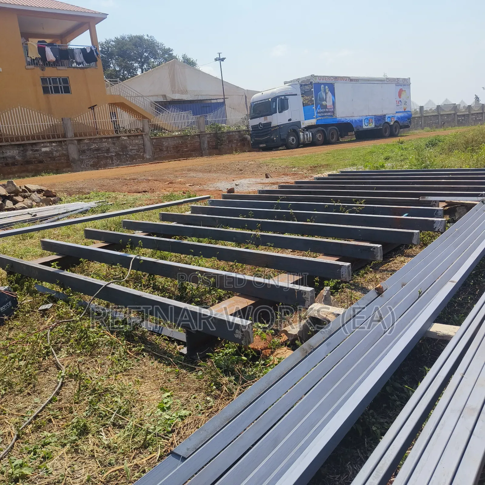 We Make Elevated Steel Water Towers in Nairobi Kenya