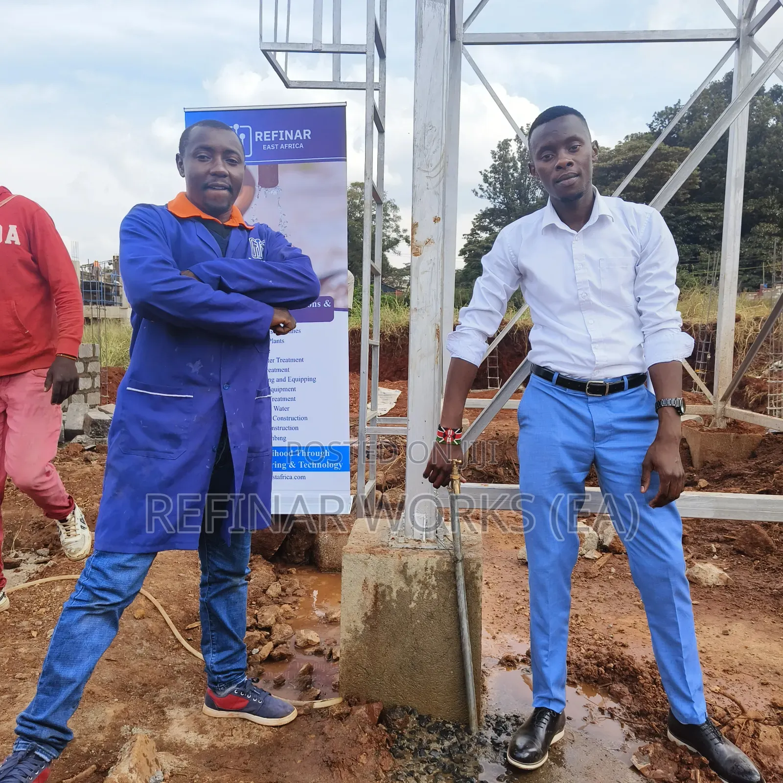 We Make Elevated Steel Water Towers in Nairobi Kenya