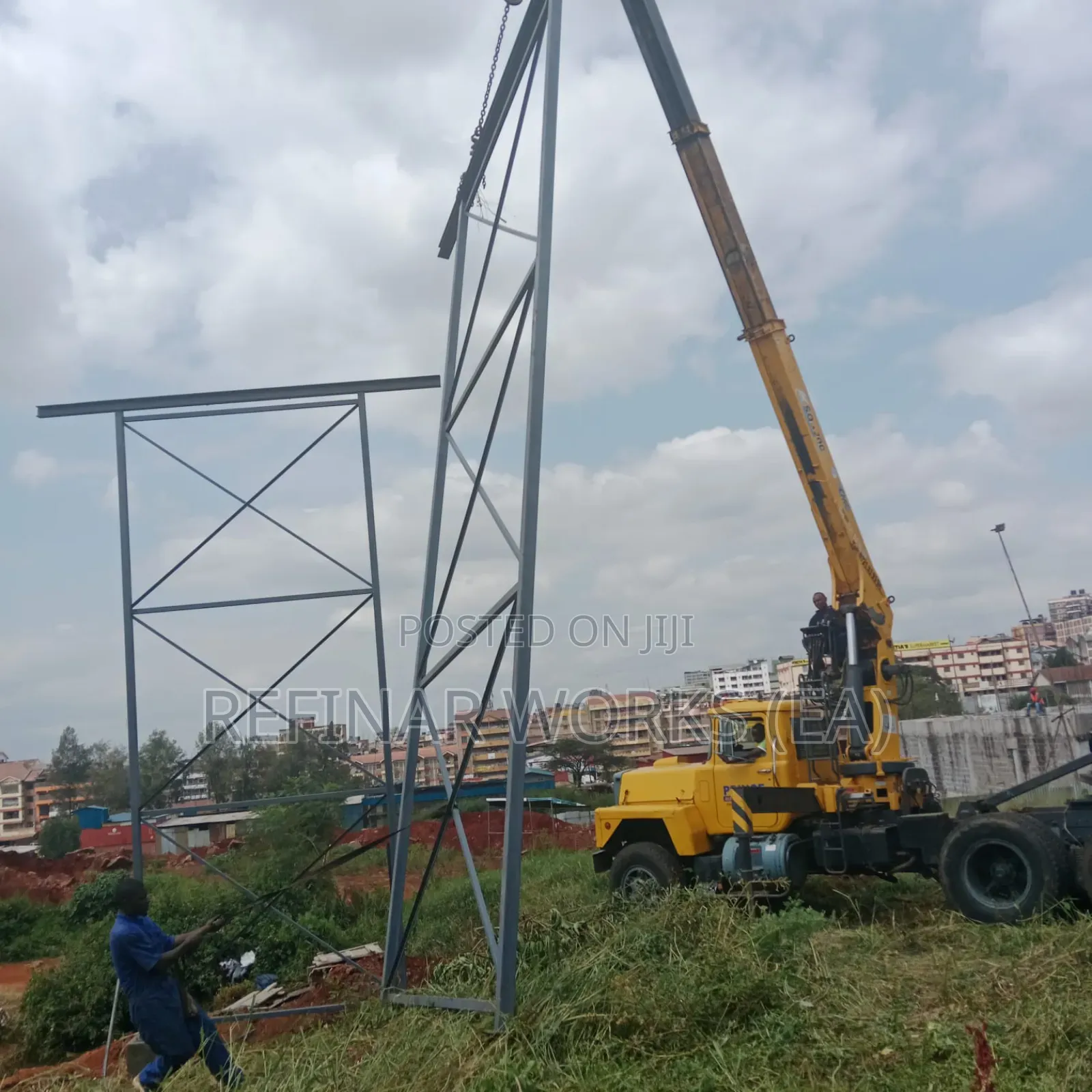 We Make Elevated Steel Water Towers in Nairobi Kenya