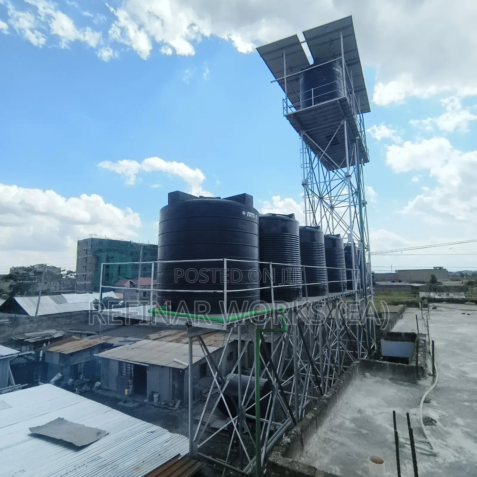 High-Quality Steel Water Tower Construction Fitting