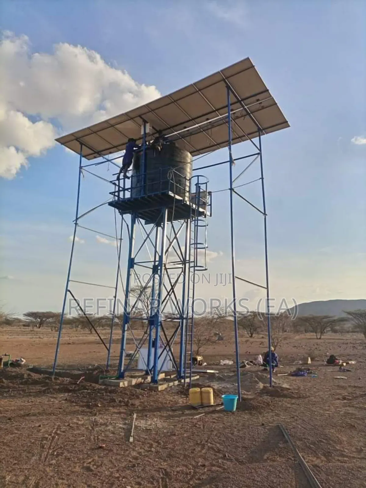 High-Quality Steel Water Tower Construction Fitting