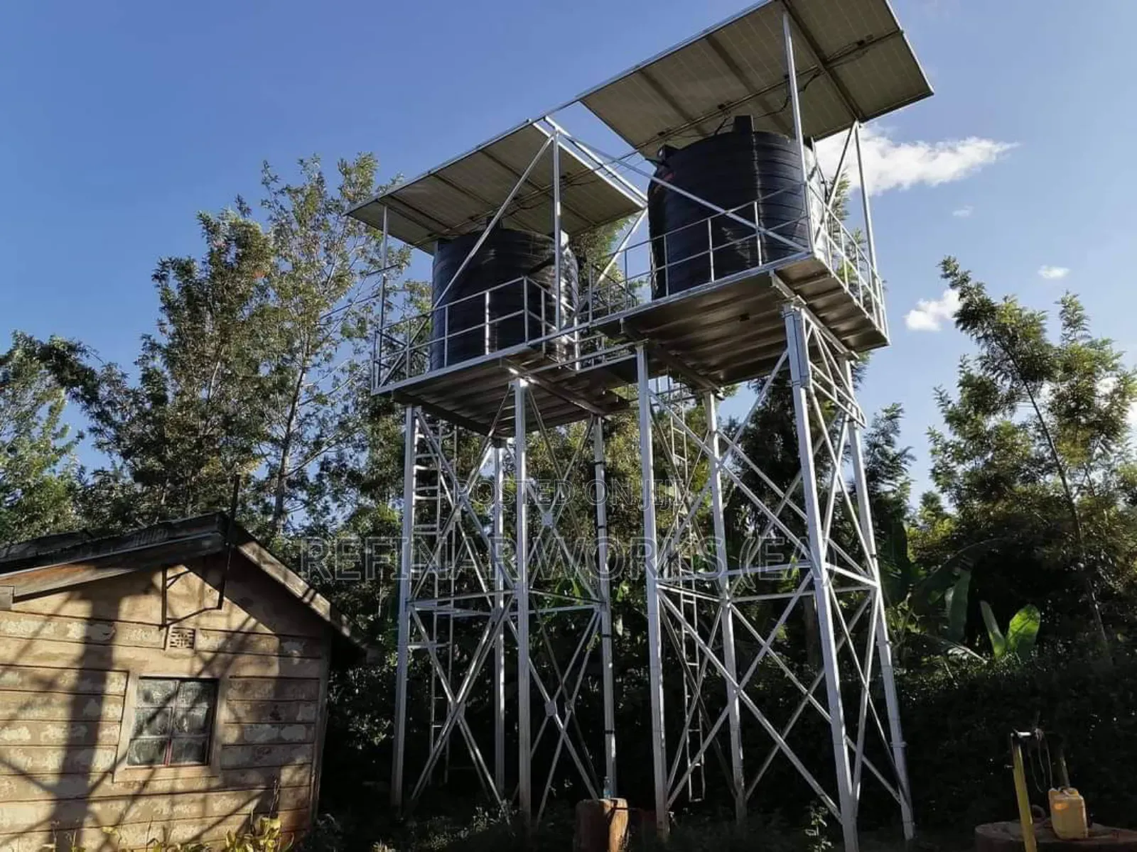 High-Quality Steel Water Tower Construction Fitting