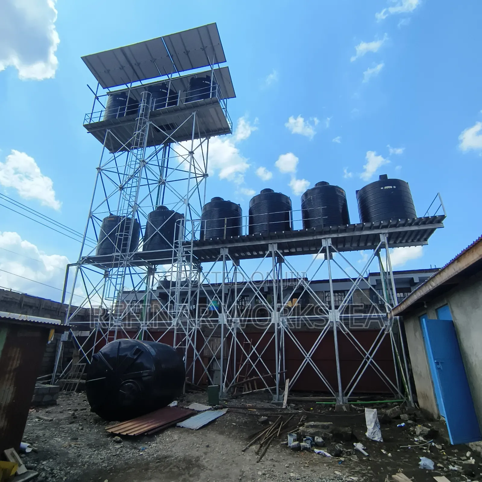 High-Quality Steel Water Tower Construction Fitting
