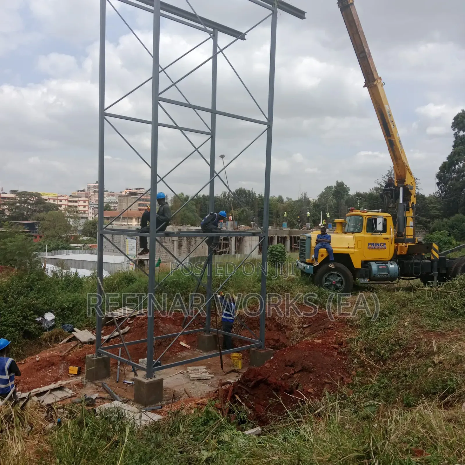 High-Quality Steel Water Tower Construction Fitting