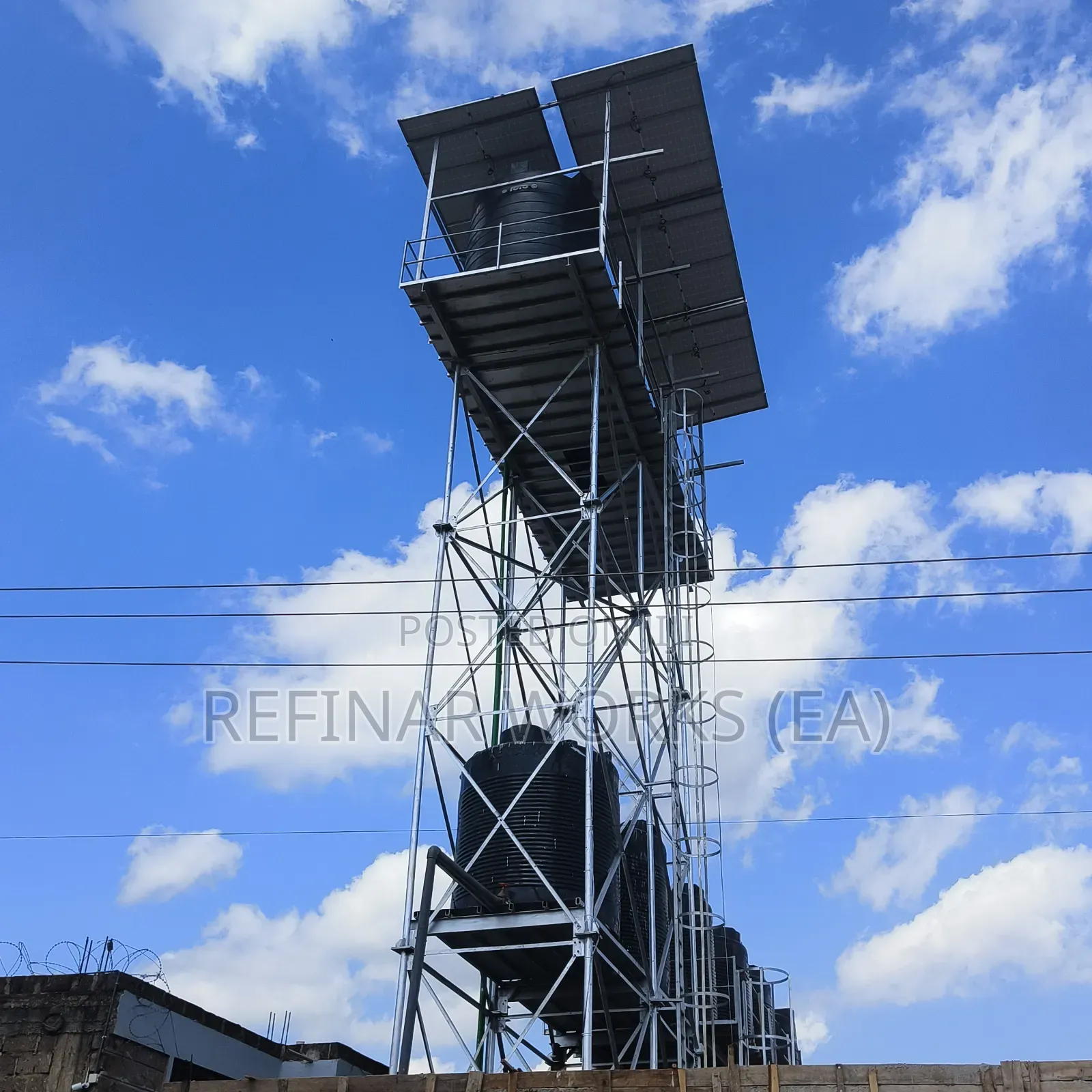 High-Quality Steel Water Tower Construction Fitting