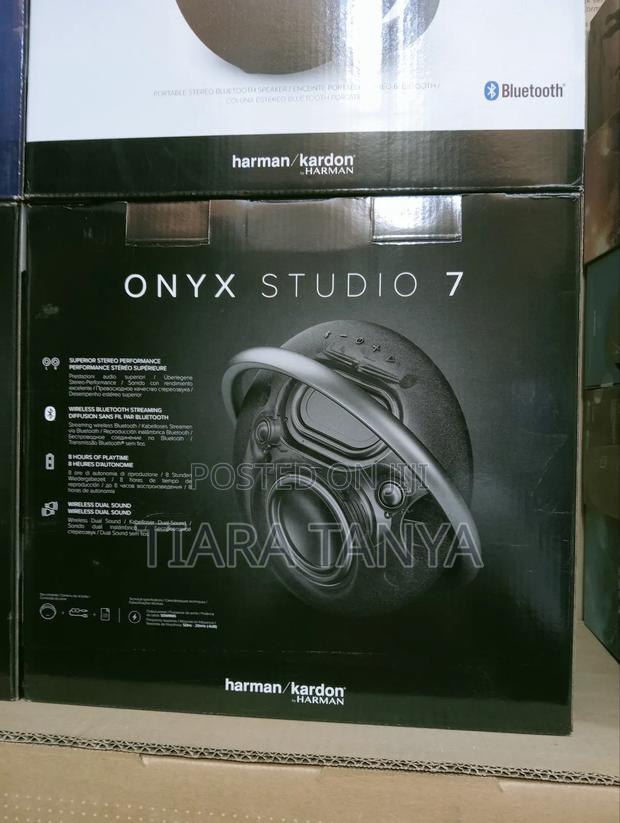 Harman Kardon Onyx Studio 7 Bluetooth Speaker – Black - thumbnail 2