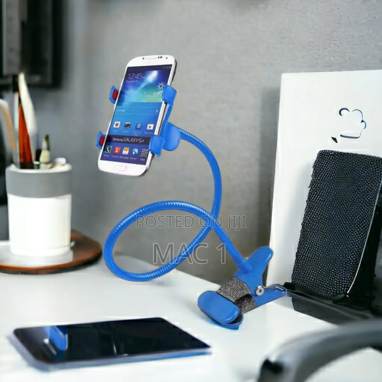 Lazy Phone Holder Mobile Clip Metallic Lazy Phone Holder