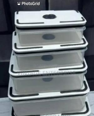 Microwave Friendly Fridge Containers( 5 in 1 Plastic)••√ - thumbnail 2