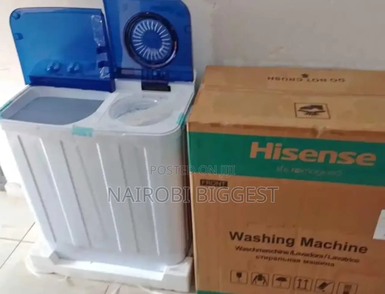 Hisense 11kg Wash And Spin Washing Machine Twin Tub