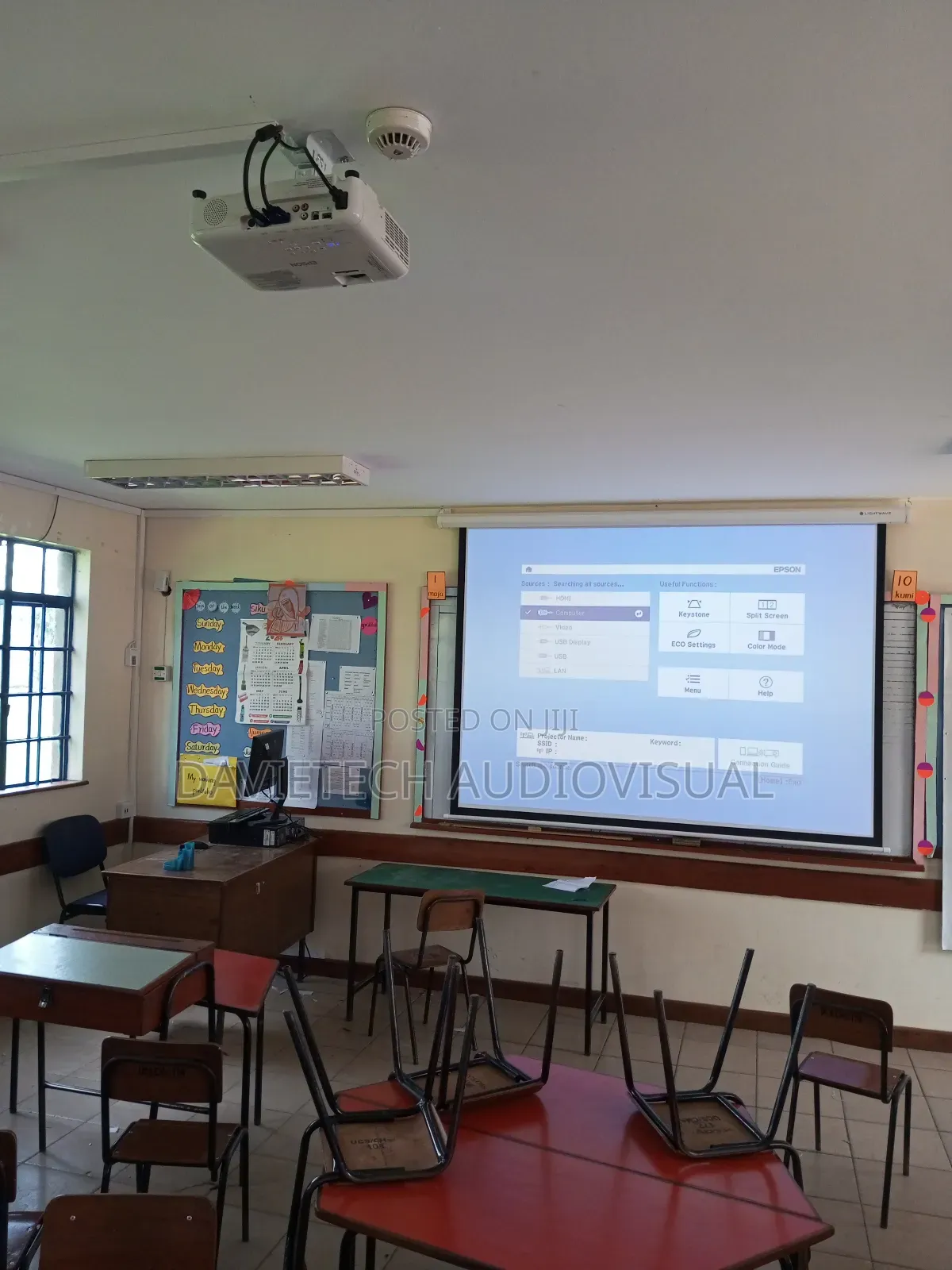 Projector-- Installation Services,