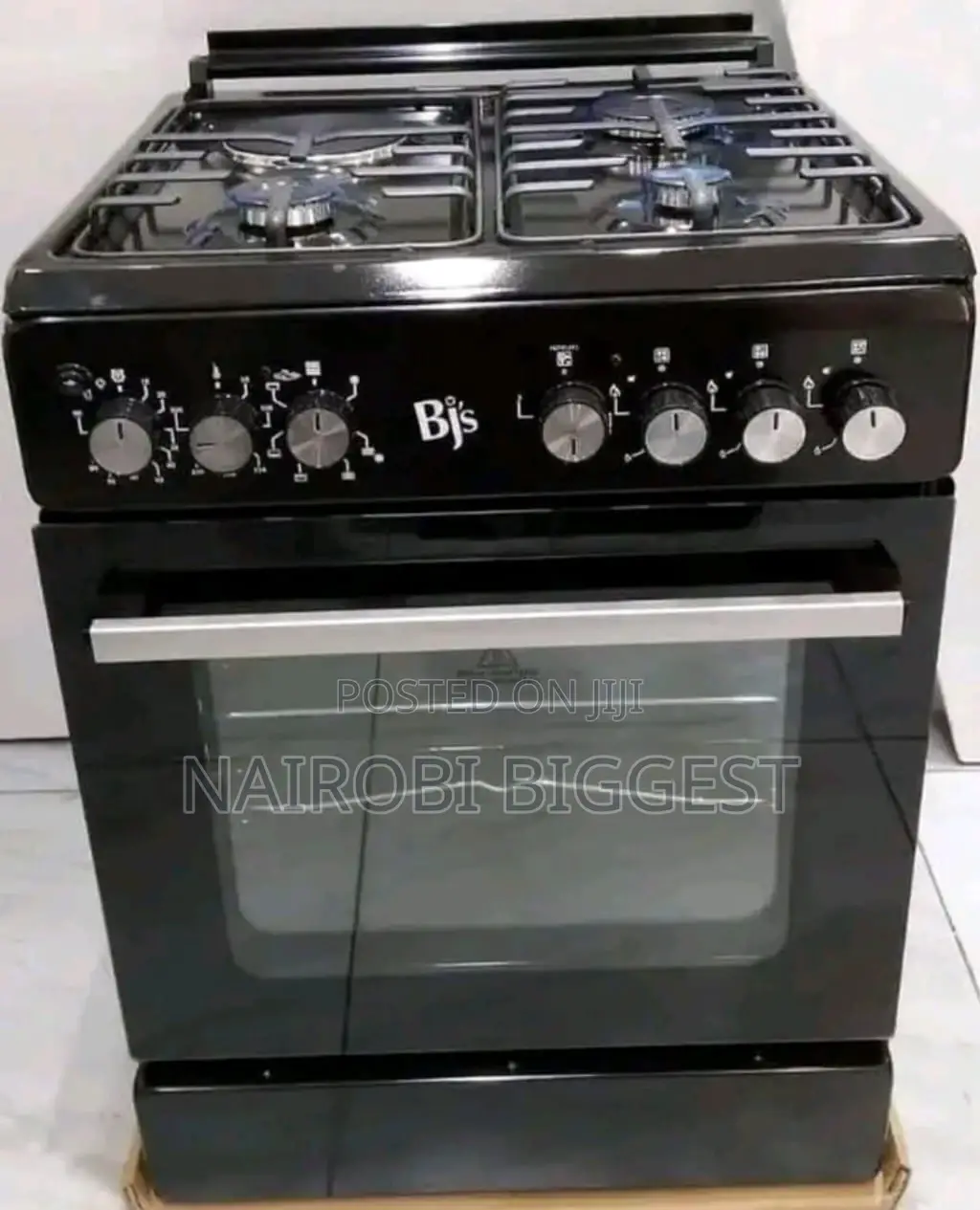 Bjs 60×60cm Amazing 3gas+1 Electric Standing Cooker