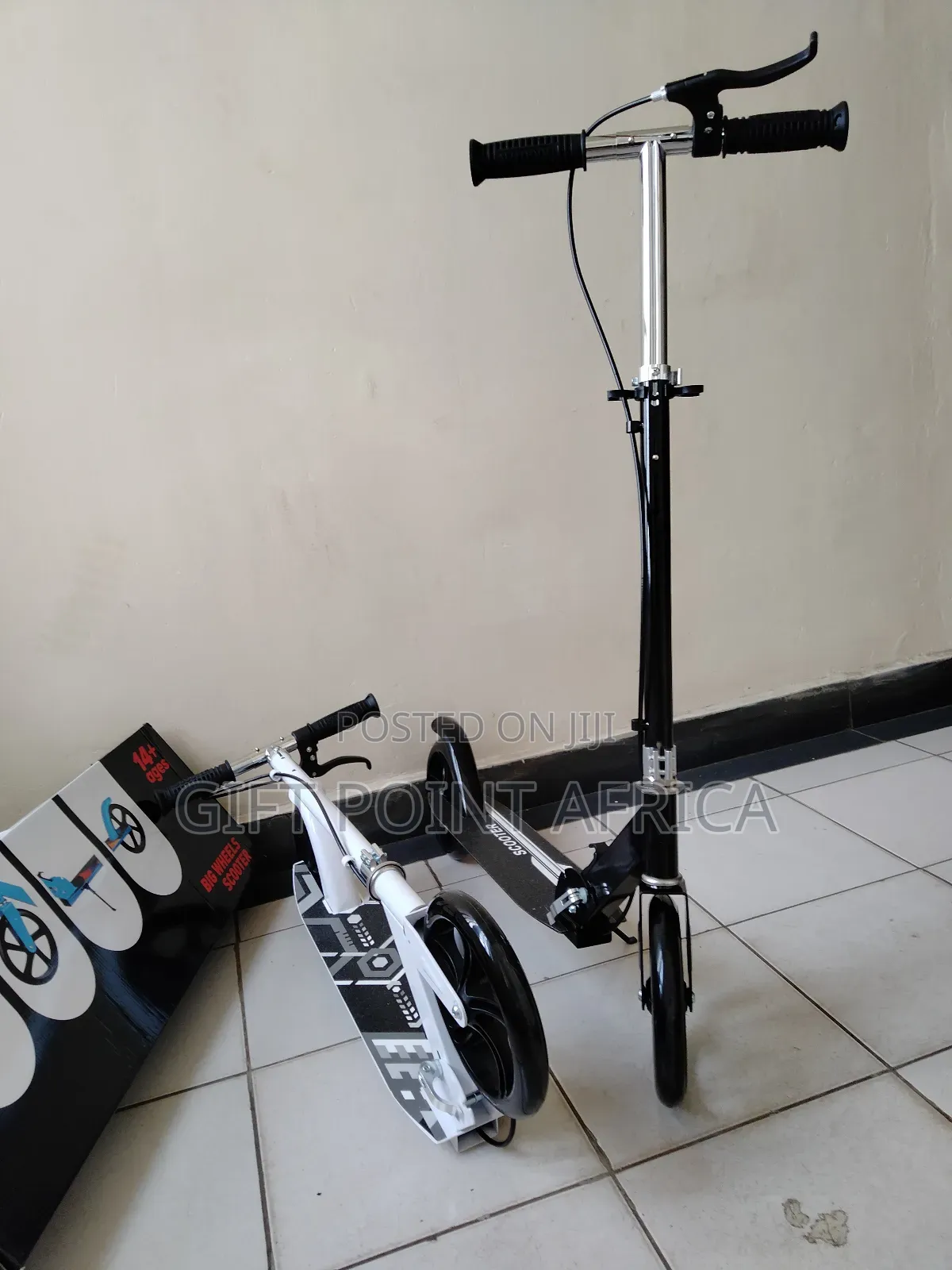 Two Wheels Teenagers Scooter With Front Brakes