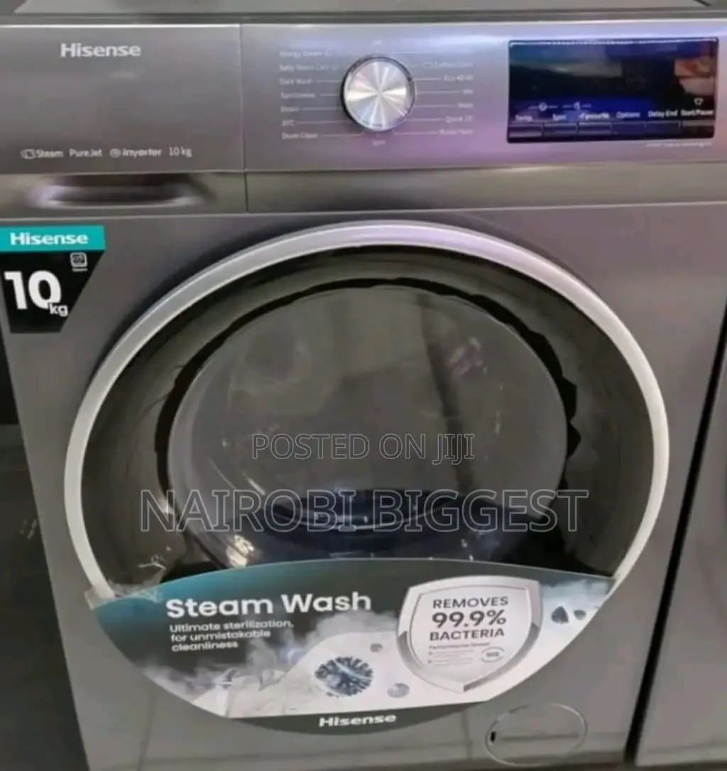 Hisense 10kg Front Load Washing Machine Wash And Spin