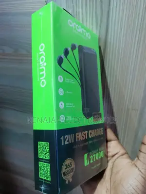Oraimo Power Bank.27000mah.12 Watts Fast Charge.(Original)