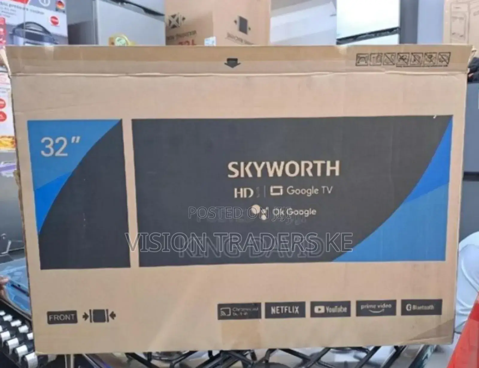 Skyworth 32 Inches Smart Android Frameless Tv Fullhd