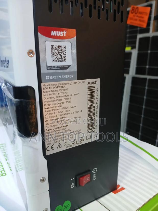 12volts1.5 Kva Solarmax Hybrid Inverter