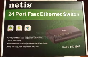 Netis 24port Switch '! Netis 24port 10/100mbps St3124p
