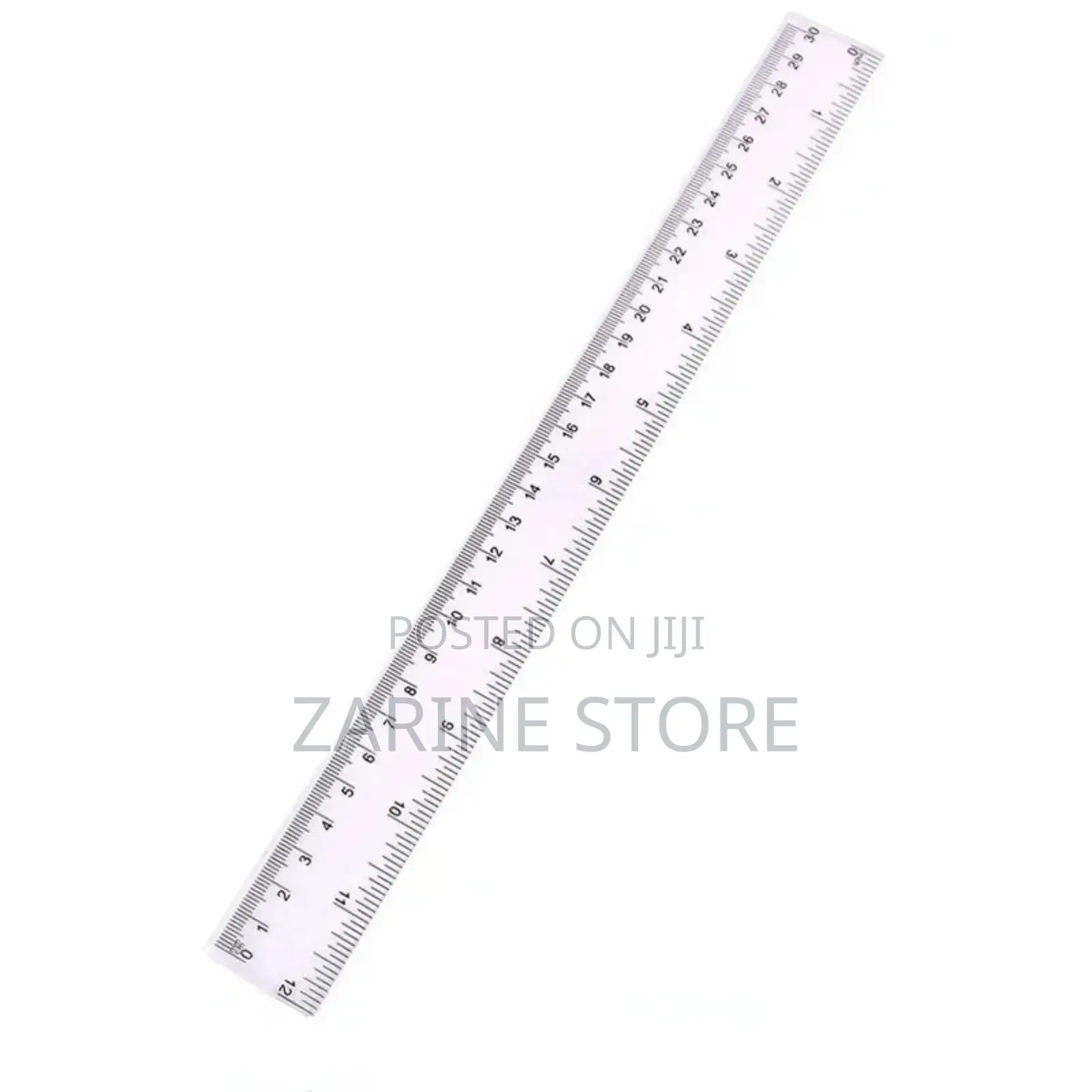 30cm Clear Transparent Ruler