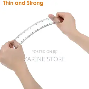 Clear Think Transparent 30cm Ruler