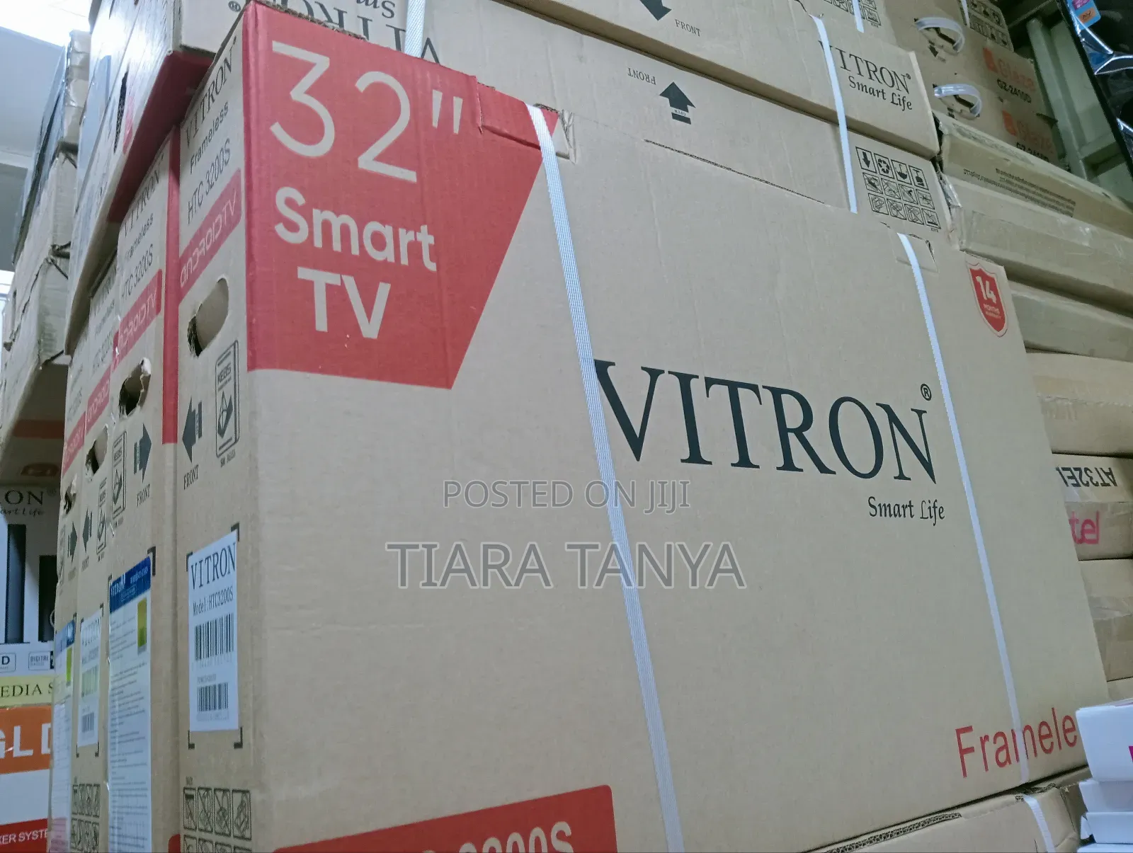 Vitron 32 Inch Smart Android Tv Frameless 14 Months Warranty