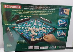 Scrabble Big Game Contains 4racks, 100letter Tiles, Rules - thumbnail 2