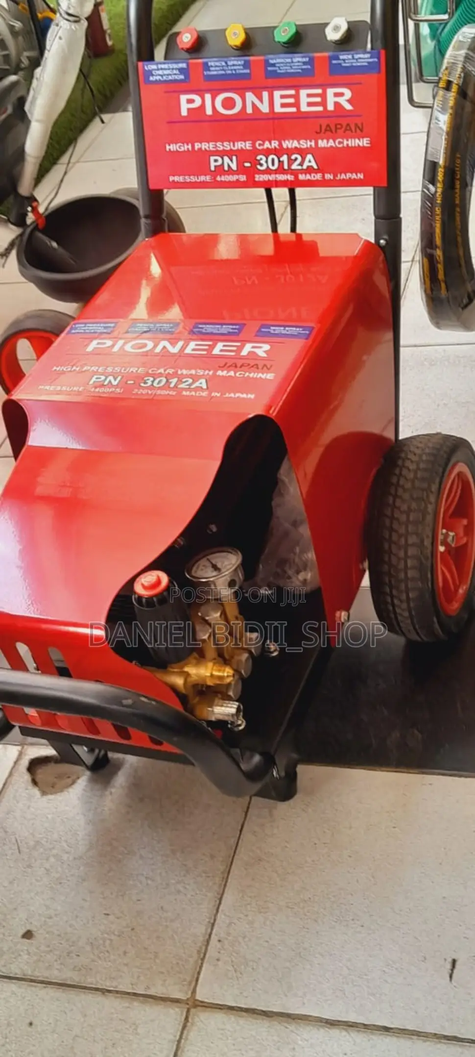 Pioneer Japan Original Commercial Carwash Machine 4400psi