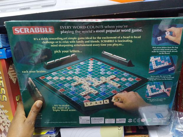 Educational Simple Scrabble Game Big Size - main view