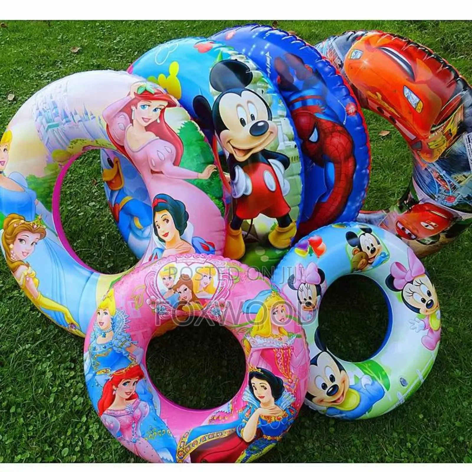 Cartoon Printed Kids Swimming Rings