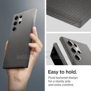 Spigen Liquid Air Case for Samsung 24 Ultra - Granite Gray