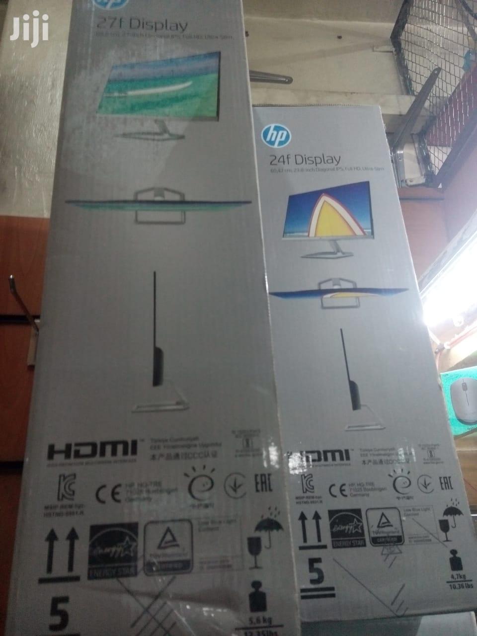 HP 27F 27inches Monitor, Black Color