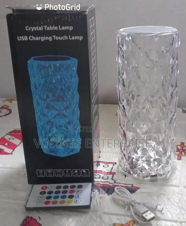 Table Lamp ,Crystal USB Table Lamp ••√••√