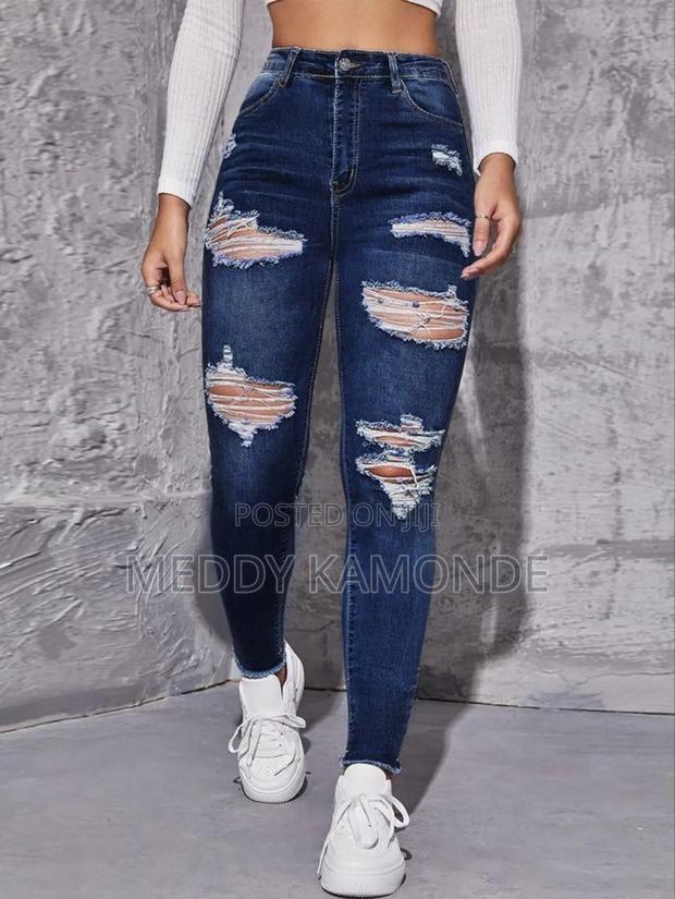 Designer Stylish Trouser Jeans/Pants - thumbnail 2