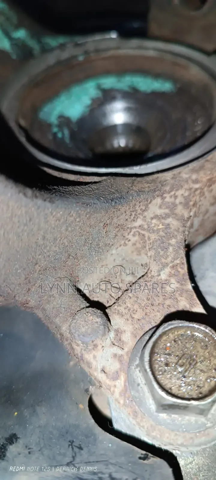 Honda ARIA Complete Hub Bearing With Disk, Caliper
