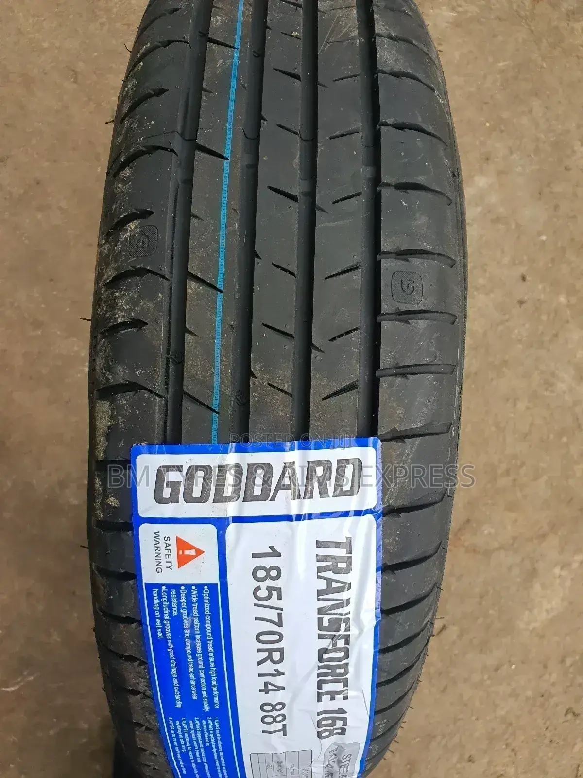 185 /70 R14 Goddard Tyres