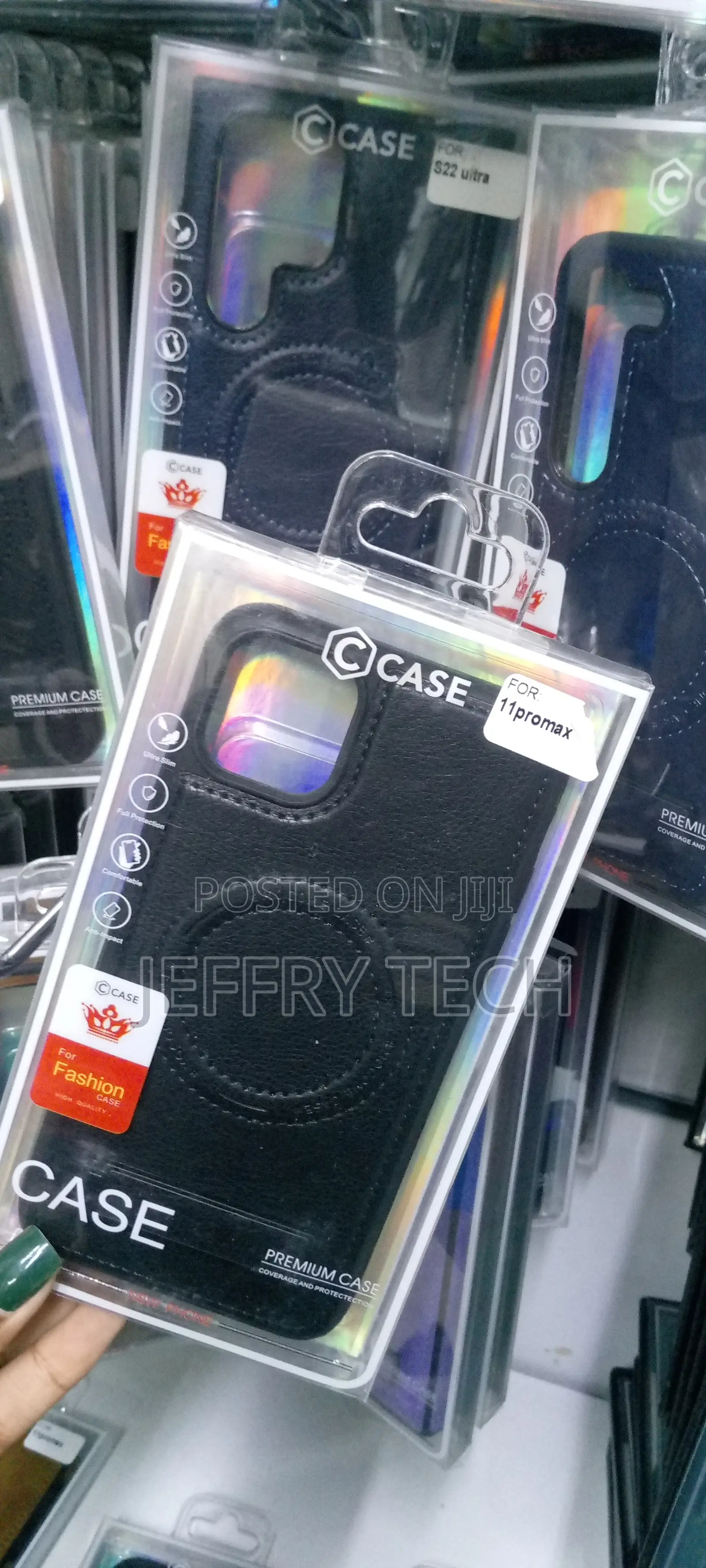 Shellify Leather Case for iPhone 11 Pro Max Strong Magnetic