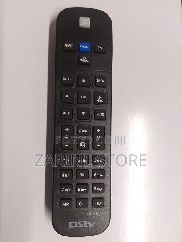 DSTV Remote Control - main view