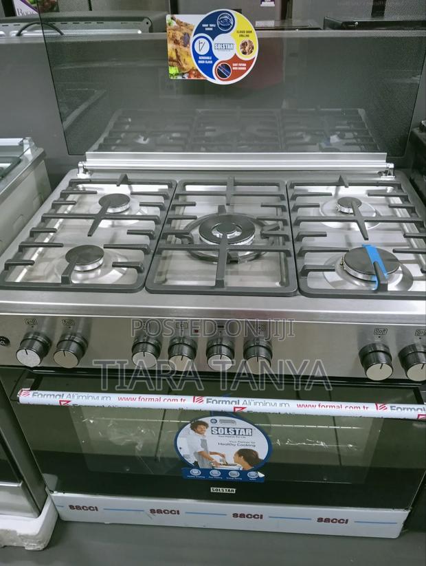 Solstar 5 Gas,Middle Wok 60 by 90 Cooker - thumbnail 2