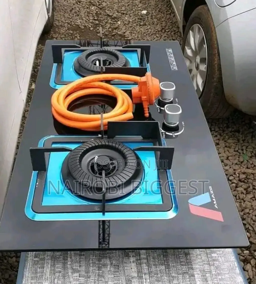 Fine 2 Burner Amaze Glass Inbuilt Hob Cooker