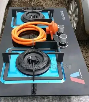Durable 2 Burner Amaze Glass Inbuilt Hob Cooker