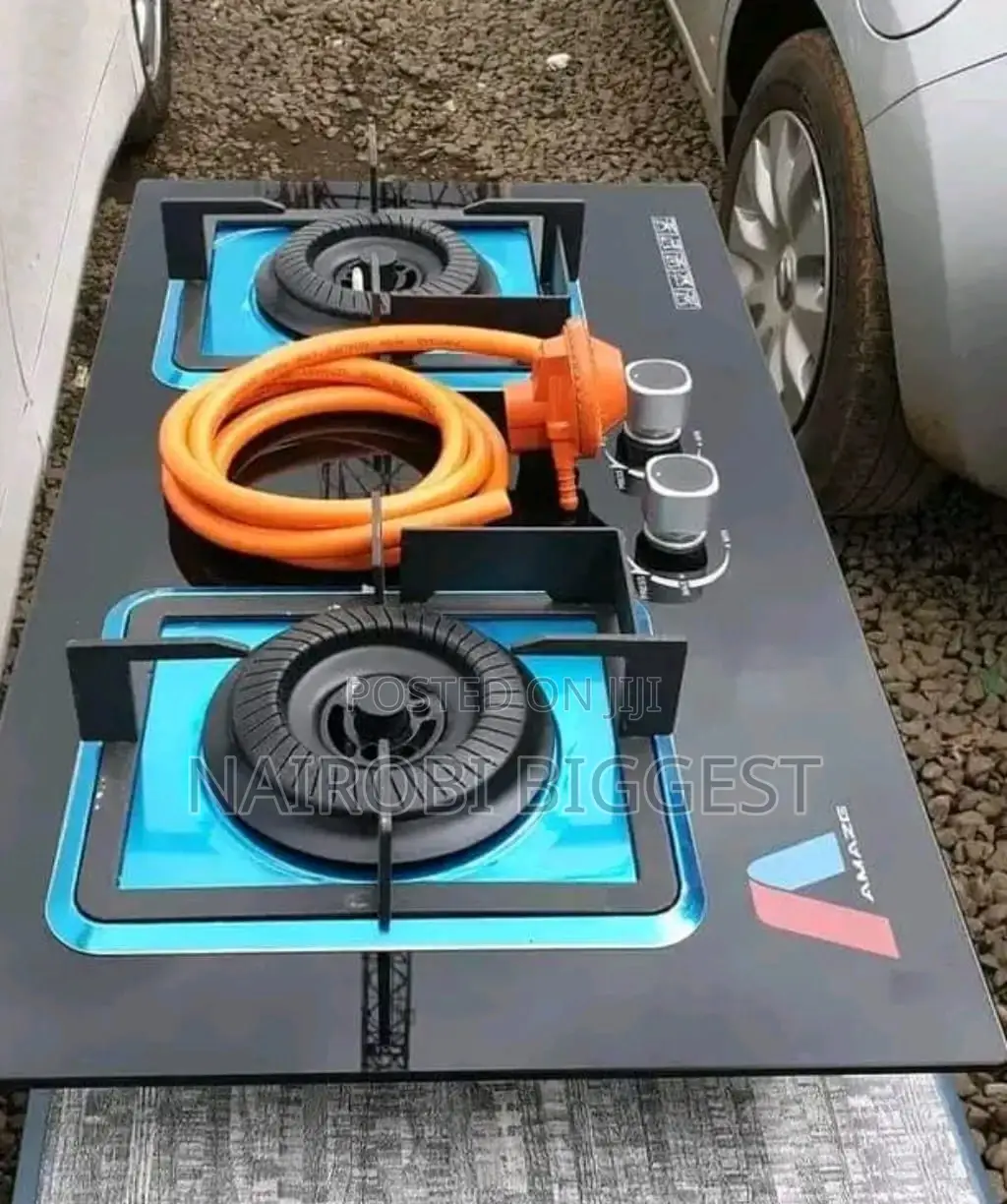 Smart 2 Burner Amaze Glass Inbuilt Hob Cooker