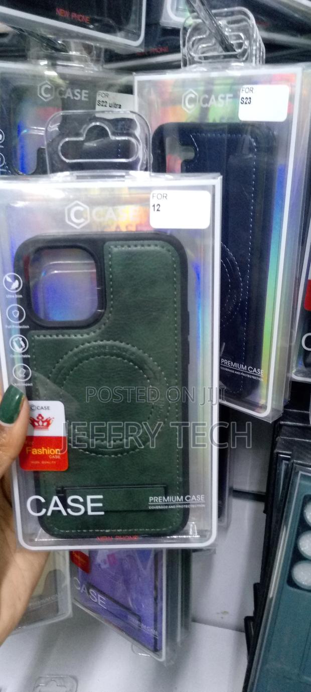 Leather Case for iPhone 11 Pro Max Strong Magnetic [Compati - main view