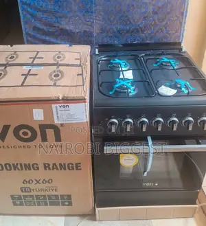60*60 Von Full Gas Standing + Electric Oven Cooker