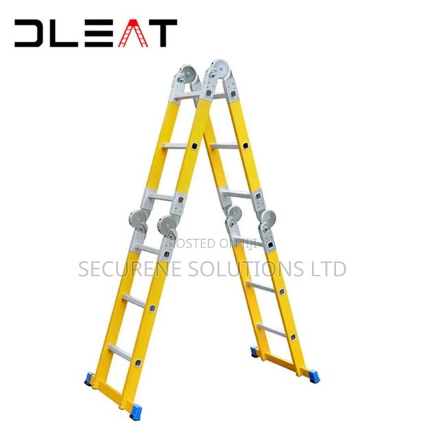 4by3/12ft/3.7meters Fibreglass Multipurpose Ladders - thumbnail 4