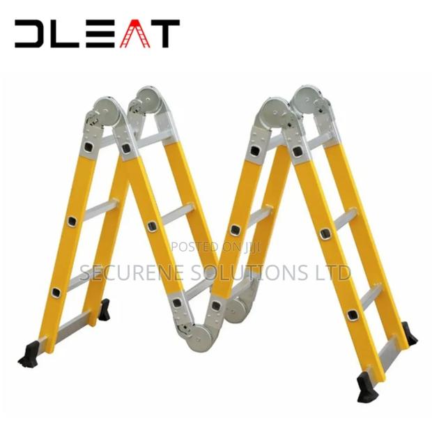 4by3/12ft/3.7meters Fibreglass Multipurpose Ladders - thumbnail 5
