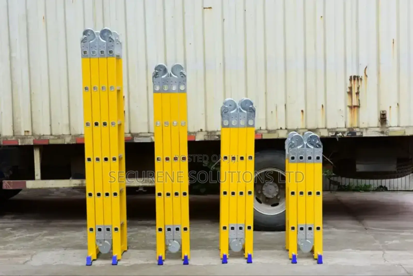 4by3/12ft/3.7meters Fibreglass Multipurpose Ladders