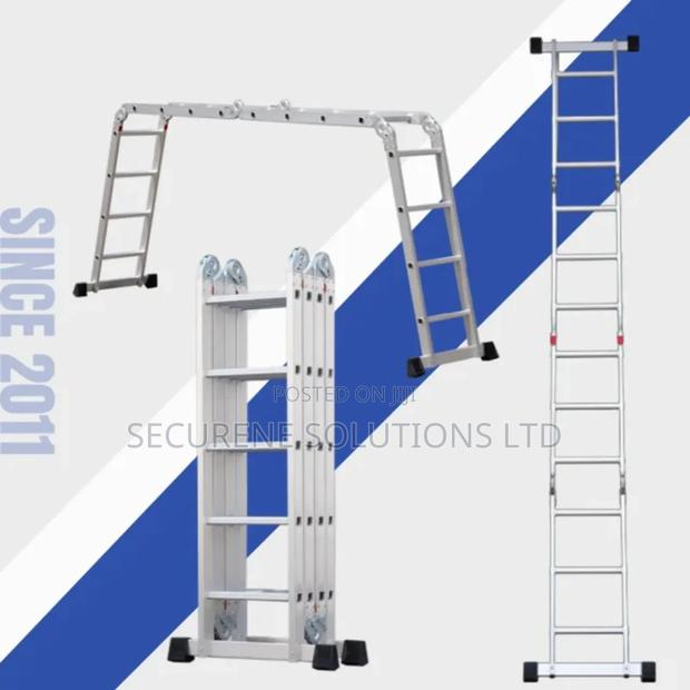 4by5/20ft/5.7meters Aluminium Multipurpose Ladders - thumbnail 3