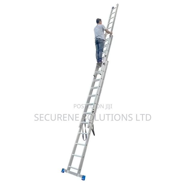 3 Section Aluminium Triple Extension 3by12trends/36ft/11mtrs - thumbnail 2
