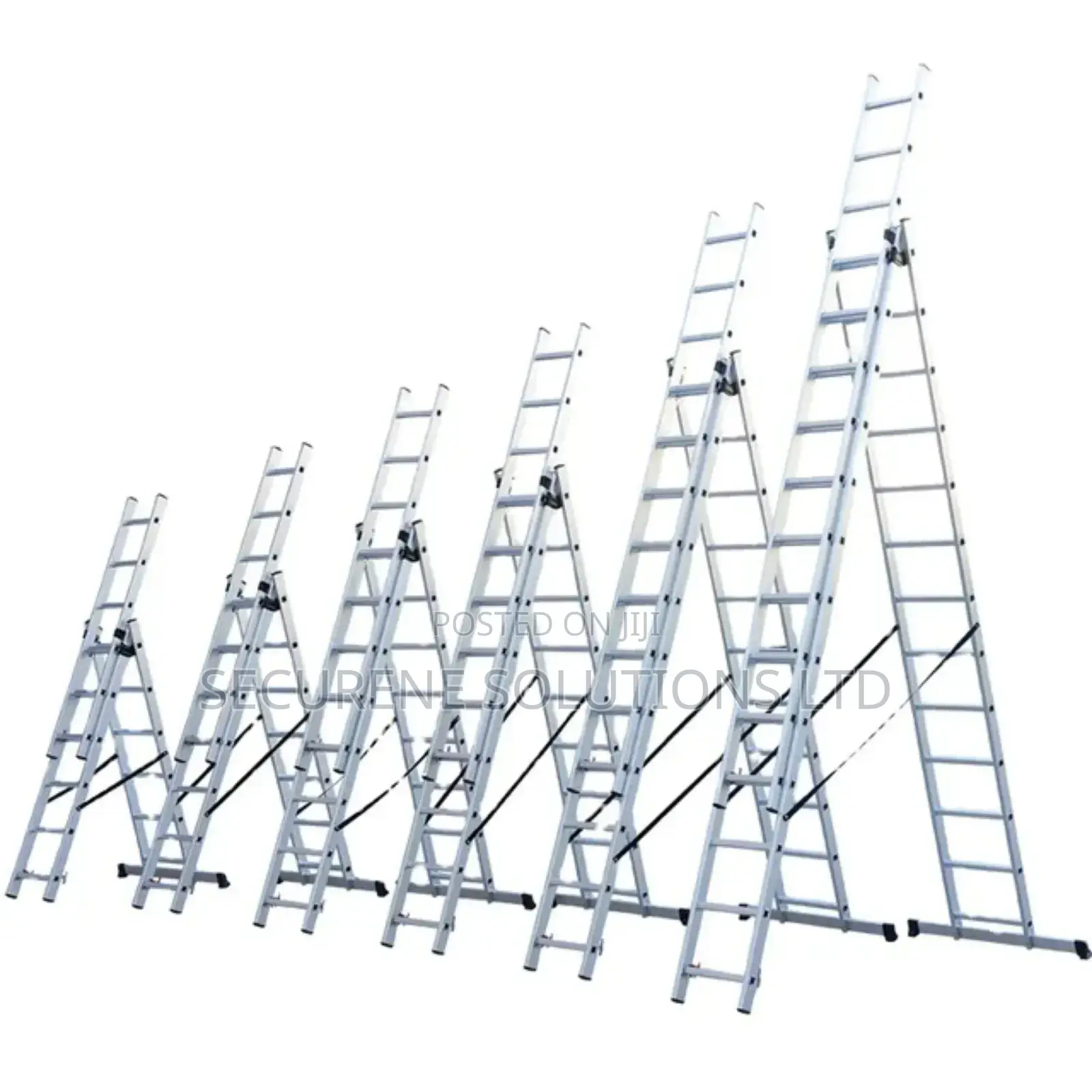 3by7trends/21ft/6meters Aluminium Tripple Extension Ladders