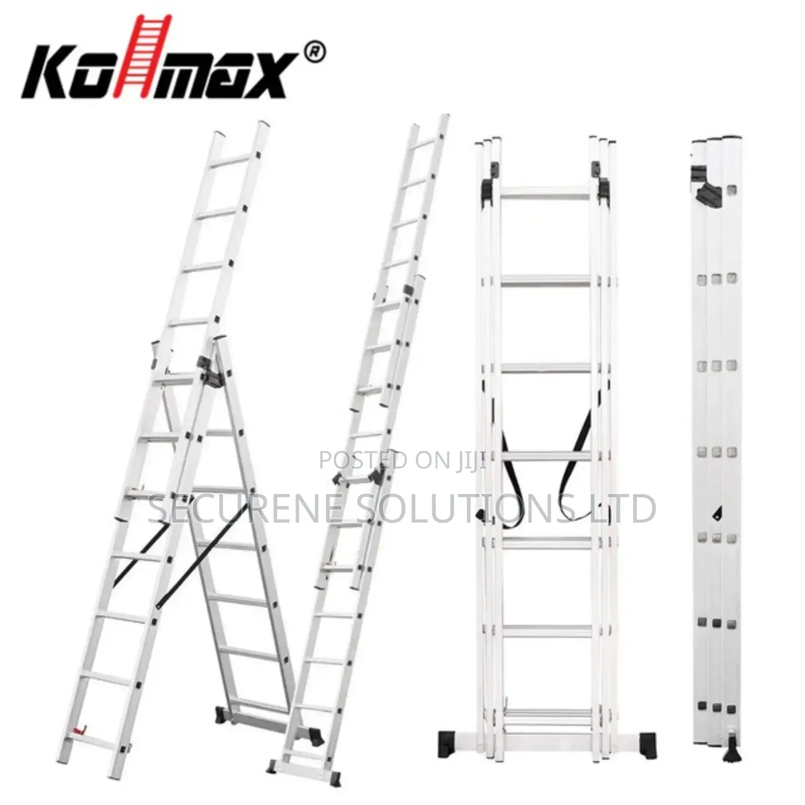 3by7trends/21ft/6meters Aluminium Tripple Extension Ladders